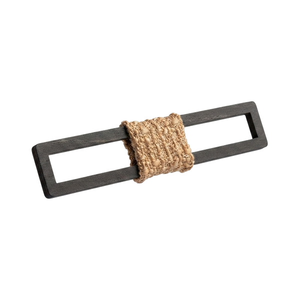 Bar Wooden Bow Tie (Ebony)