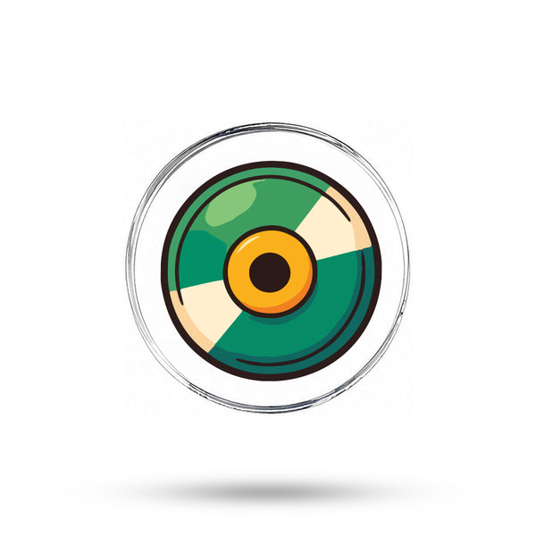 Green Vinyl Record