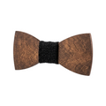 Classic Wooden Bow Tie (Early American)