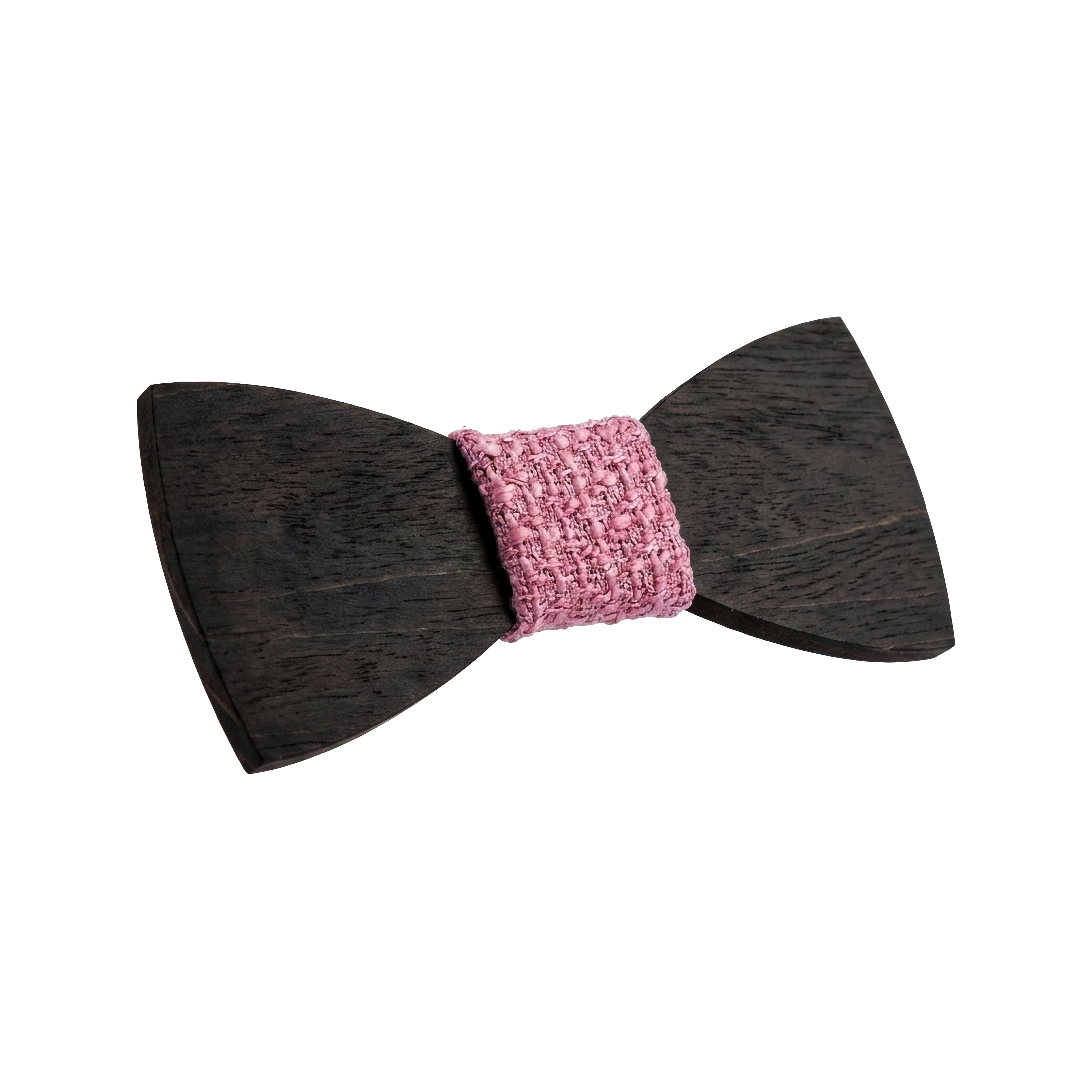 Classic Wooden Bow Tie (Ebony)