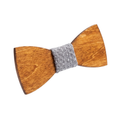 Classic Wooden Bow Tie (Golden Mahogany)