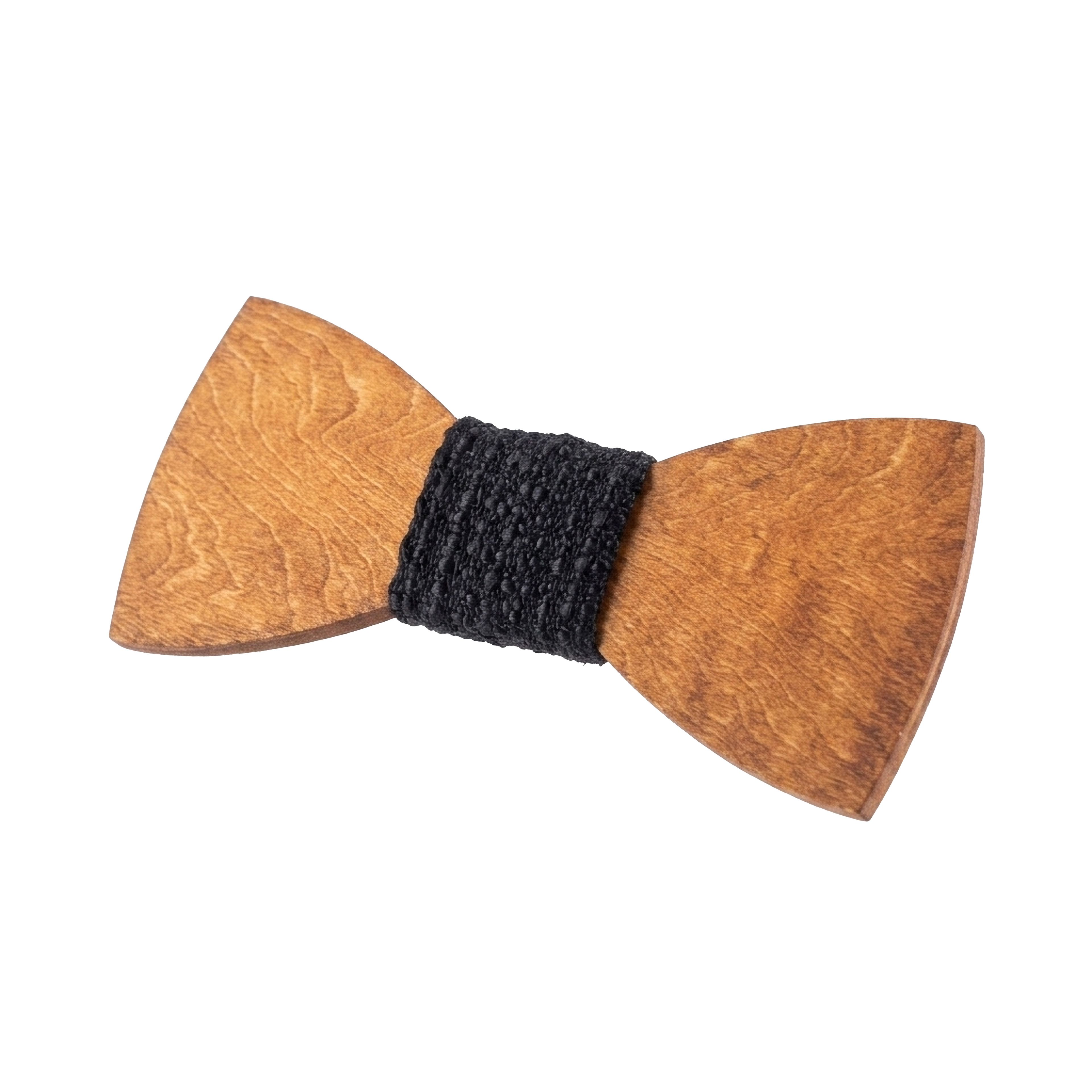 Classic Wooden Bow Tie (Golden Mahogany)