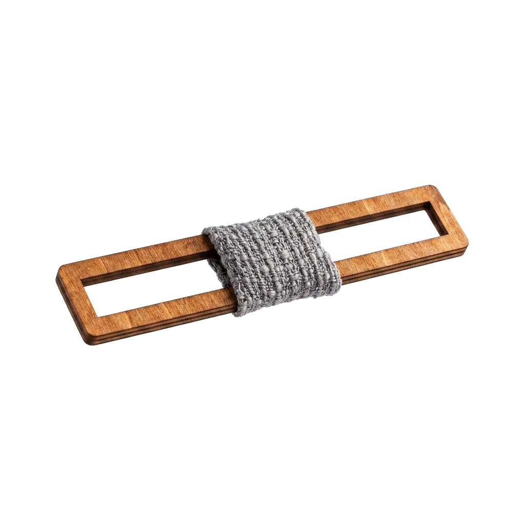 Bar Wooden Bow Tie (Golden Mahogany)