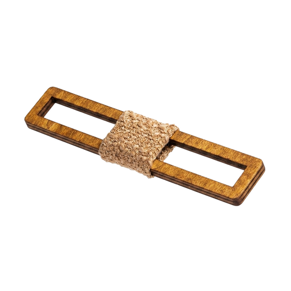 Bar Wooden Bow Tie (Golden Mahogany)