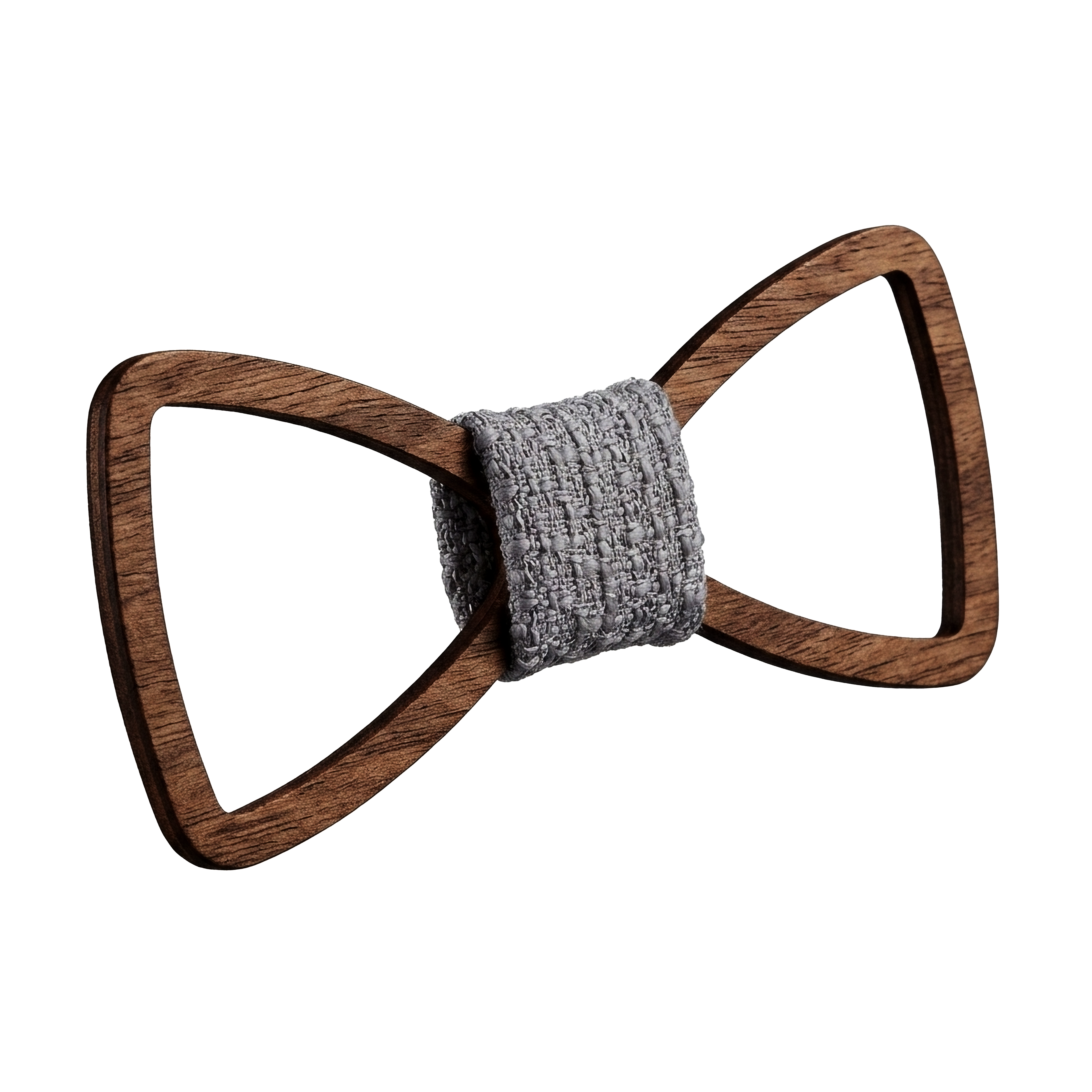 Outline Wooden Bow Tie (Early American)