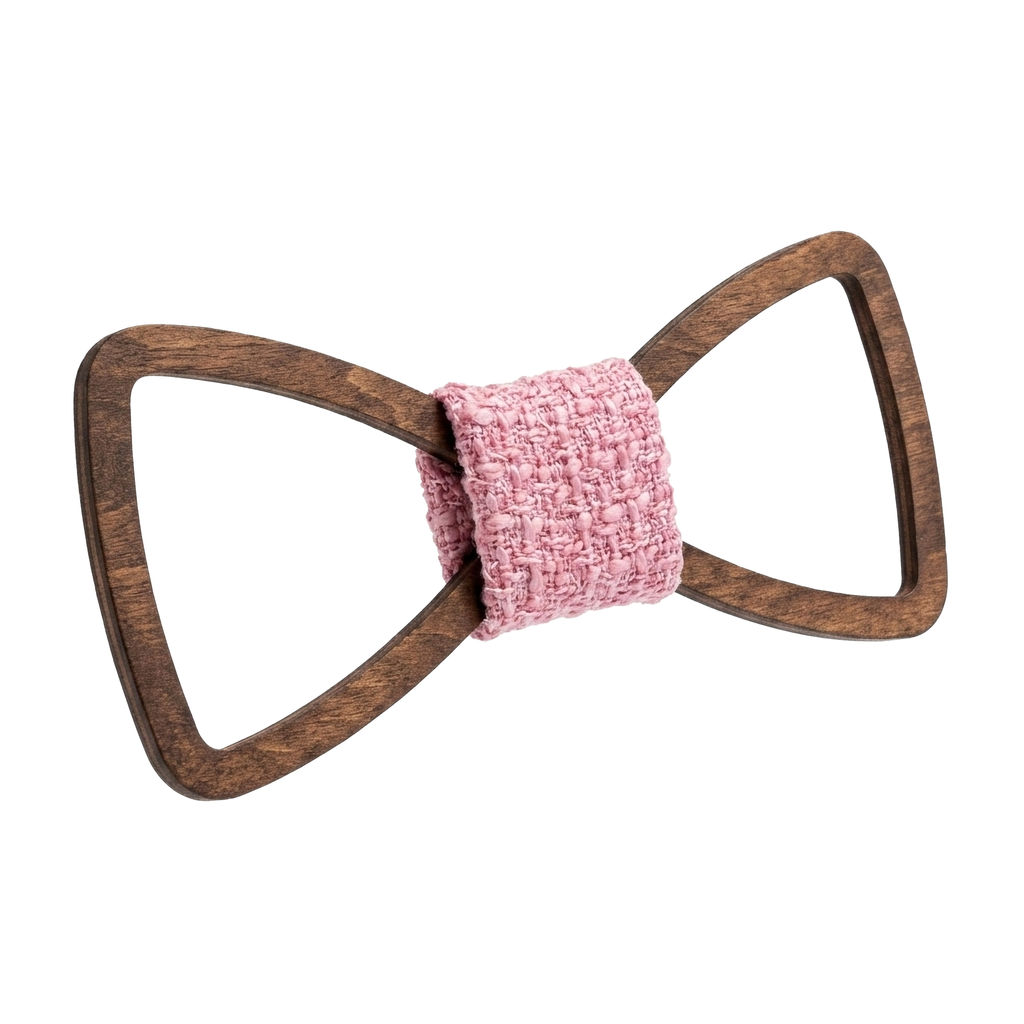 Outline Wooden Bow Tie (Early American)