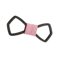 Angular Wooden Bow Tie (Ebony)
