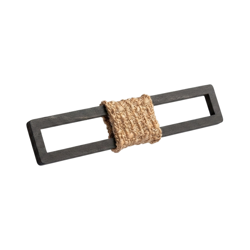 Bar Wooden Bow Tie (Ebony)
