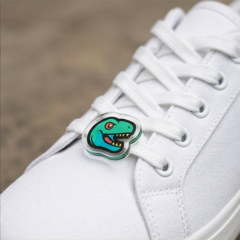 Green Raptor Head