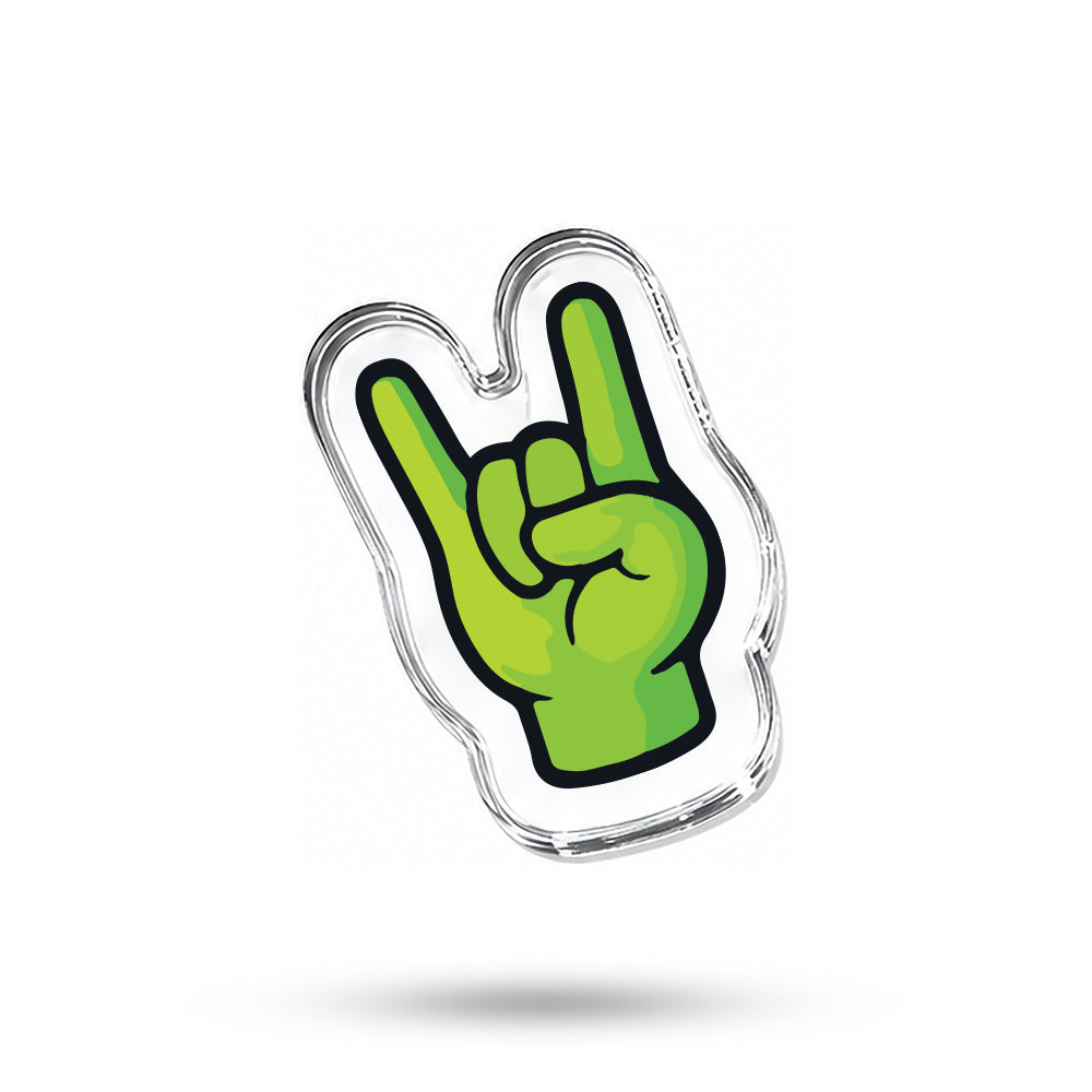 Green Rock Hand
