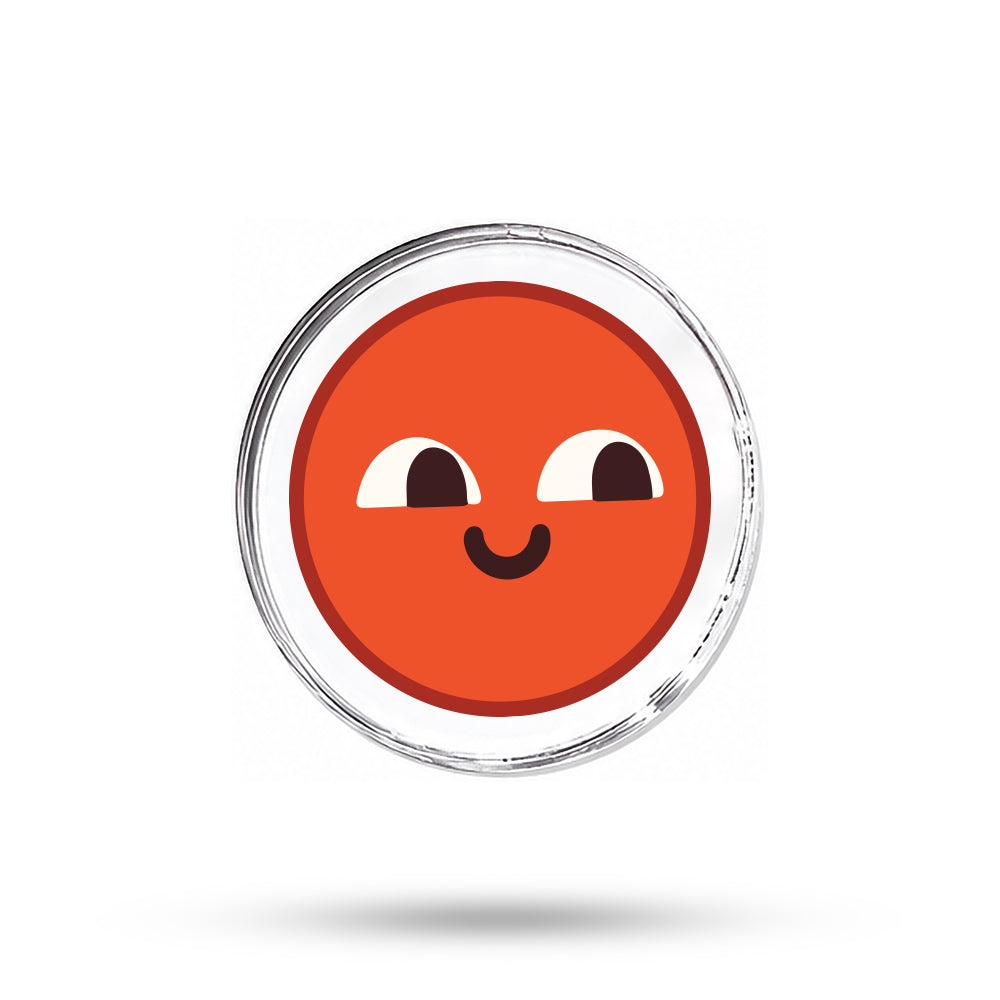 Orange Happy Face