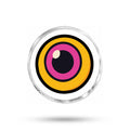 Yellow Pink Eye