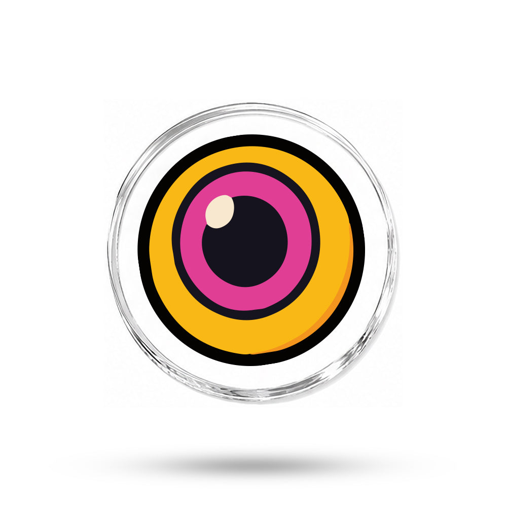Yellow Pink Eye