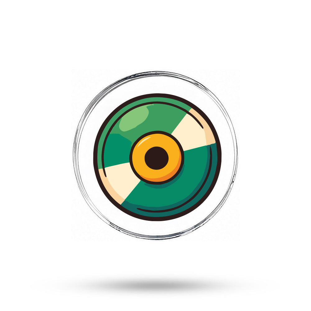 Green Vinyl Record